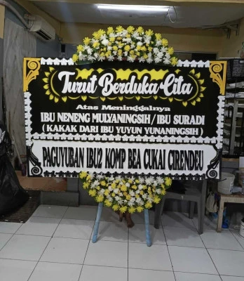 Papan Bunga di Kebondalem Bejen